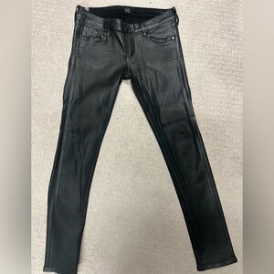Citizens of Humanity stretchy pleather/leather jeans